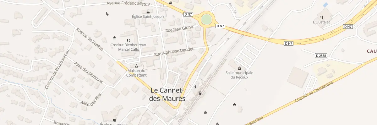 Plan du 5335 Causserene au Cannet-des-Maures