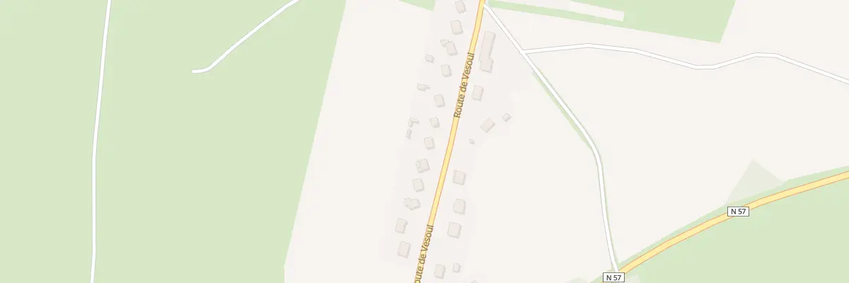 Plan du 32 Rte de Vesoul à Baudoncourt