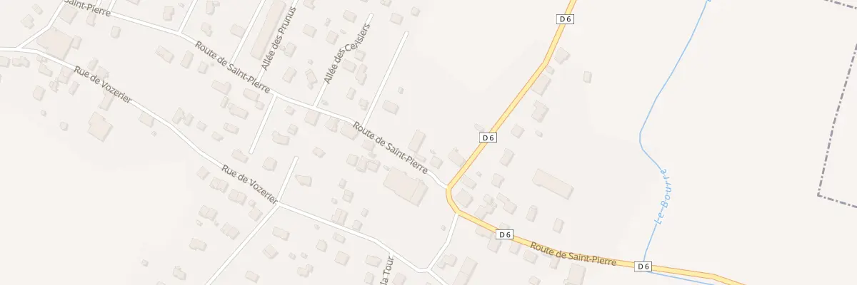 Plan du 635 Rte de Saint-Pierre à Amancy