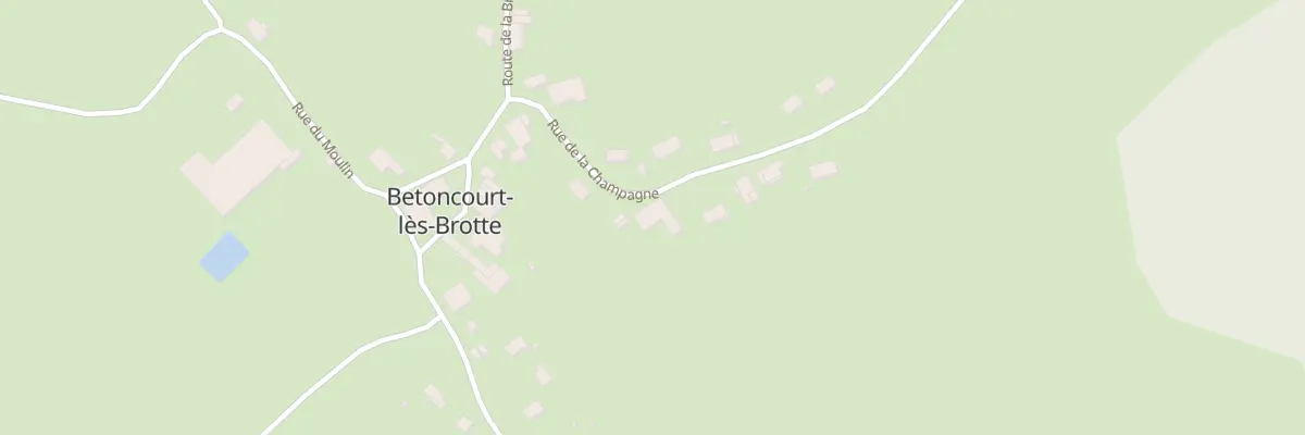 Plan du 4 Rue de la Champagne à Betoncourt-lès-Brotte