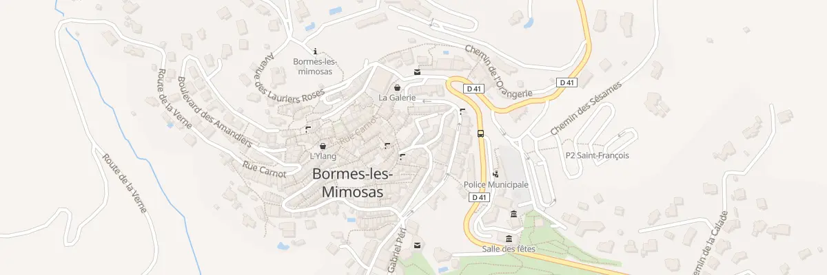 Plan du 4 Rue du Bessal à Bormes-les-Mimosas