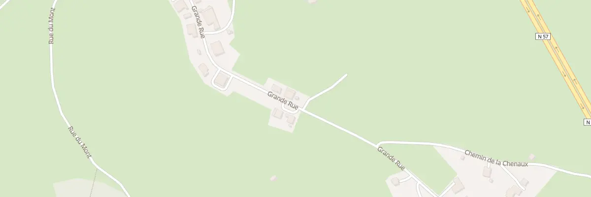 Plan du 5 Grande Rue Nods aux Premiers Sapins