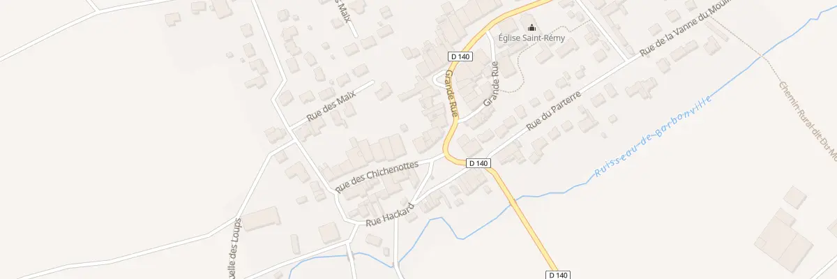 Plan du 21 Rue des Chichenottes à Barbonville