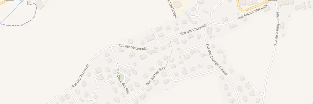 Plan du 11 Rue des Viscernois à Métabief