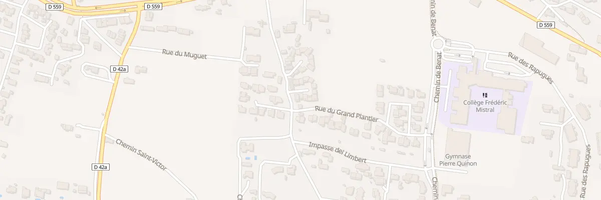Plan du 15 Rue du Grand Plantier à Bormes-les-Mimosas