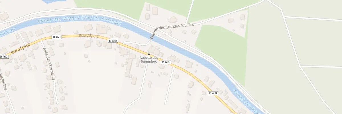 Plan du 631 Rue d’Épinal à Chaumousey