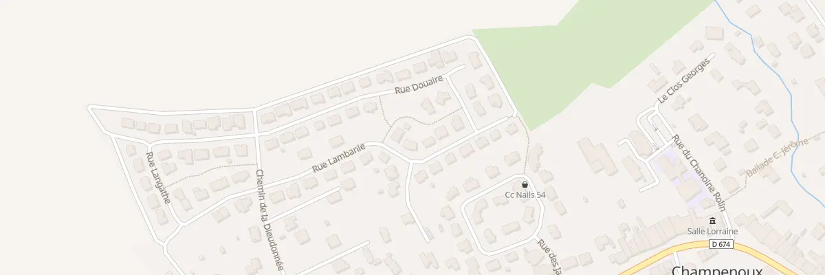 Plan du 19 Rue Lambanie à Champenoux
