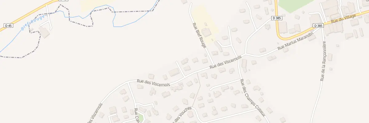 Plan du 12 Rue des Viscernois à Métabief