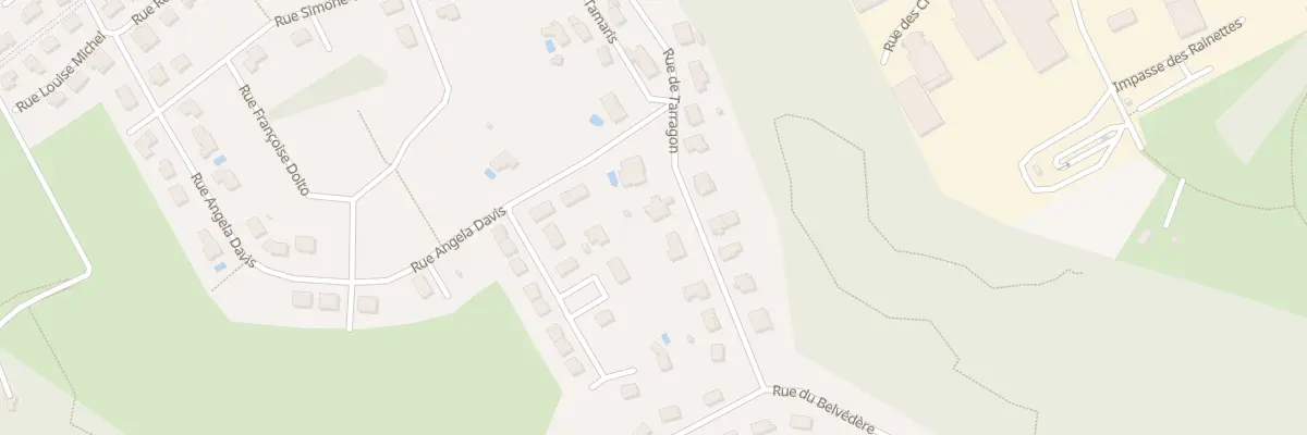 Plan du 16 Rue de Tarragon à Baume-les-Dames