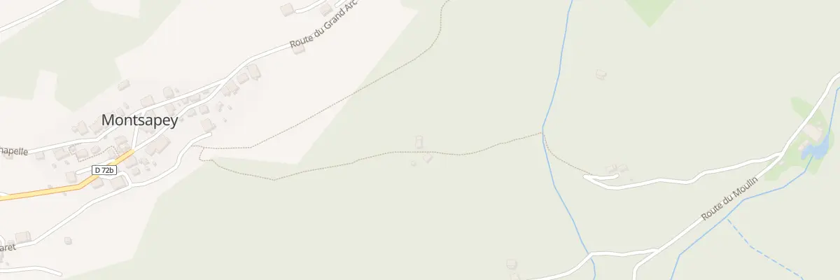 Plan du 5079 Les Guerres à Montsapey