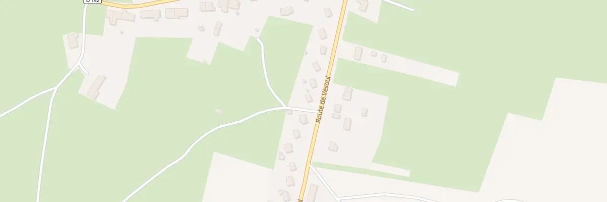 Plan du 12 Rte de Vesoul à Baudoncourt