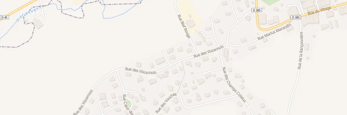 Plan du 10 Rue des Viscernois à Métabief
