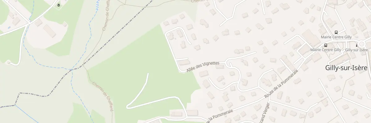 Plan du 148 All des Vignettes à Gilly-sur-Isère