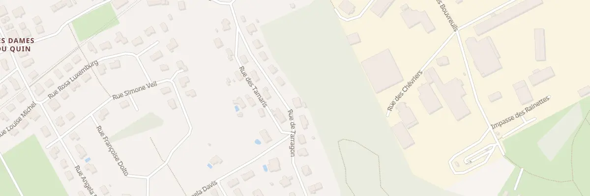 Plan du 11 Rue de Tarragon à Baume-les-Dames