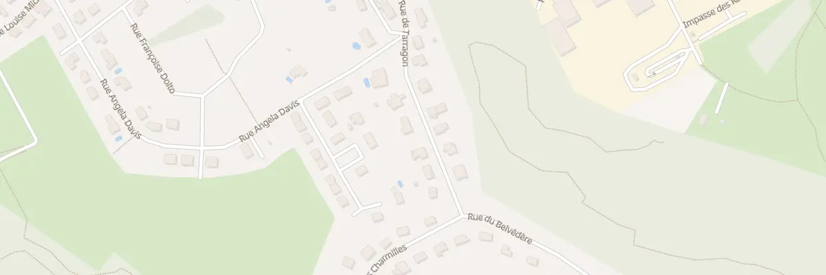 Plan du 18 Rue de Tarragon à Baume-les-Dames