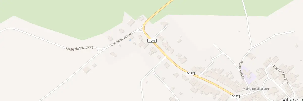 Plan du 4 Rue Neuve à Villacourt