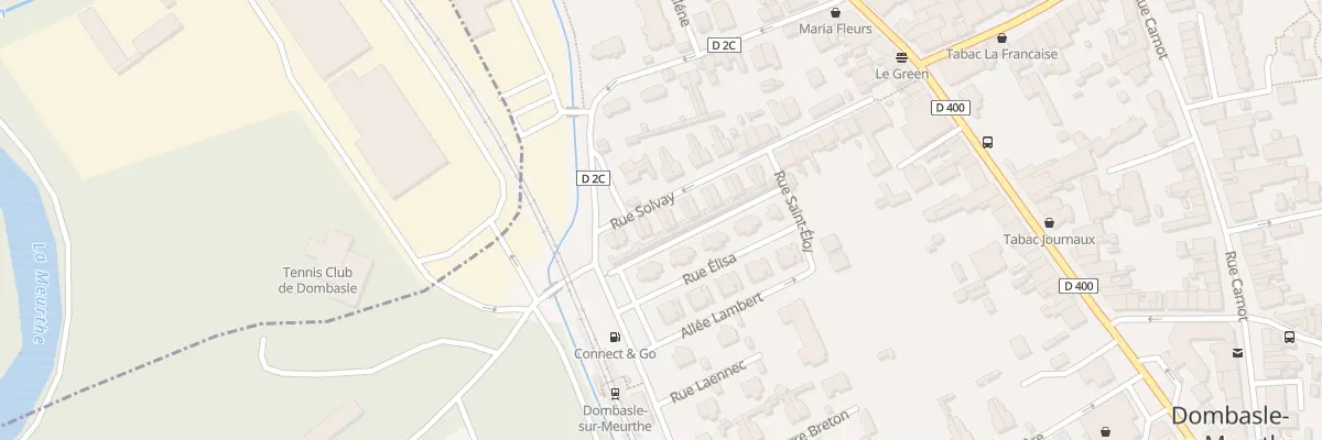 Plan du 33 Rue Solvay à Dombasle-sur-Meurthe