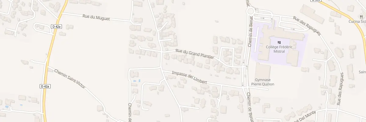 Plan du 8 Rue du Grand Plantier à Bormes-les-Mimosas