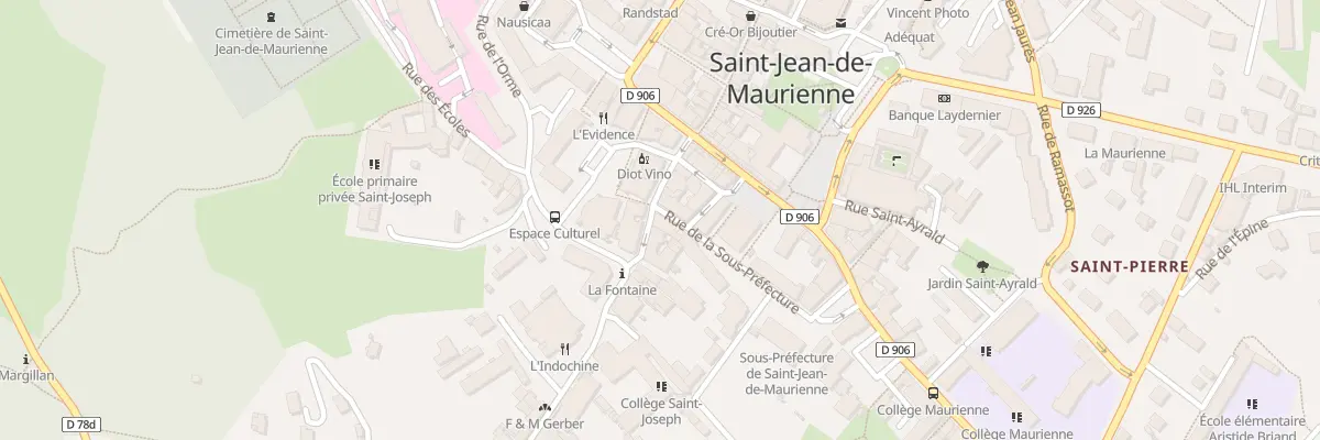 Plan du 51 Rue du Collège à Saint-Jean-de-Maurienne