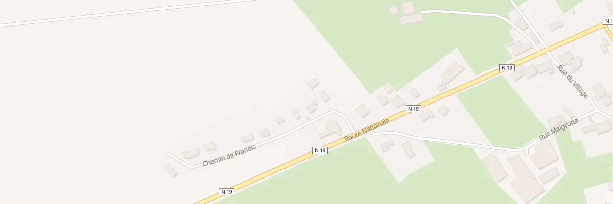 Plan du 4 Che du Frasnois à Pomoy