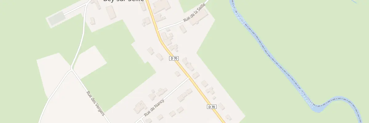 Plan du 47 Rue Principale Cd 70 à Bey-sur-Seille