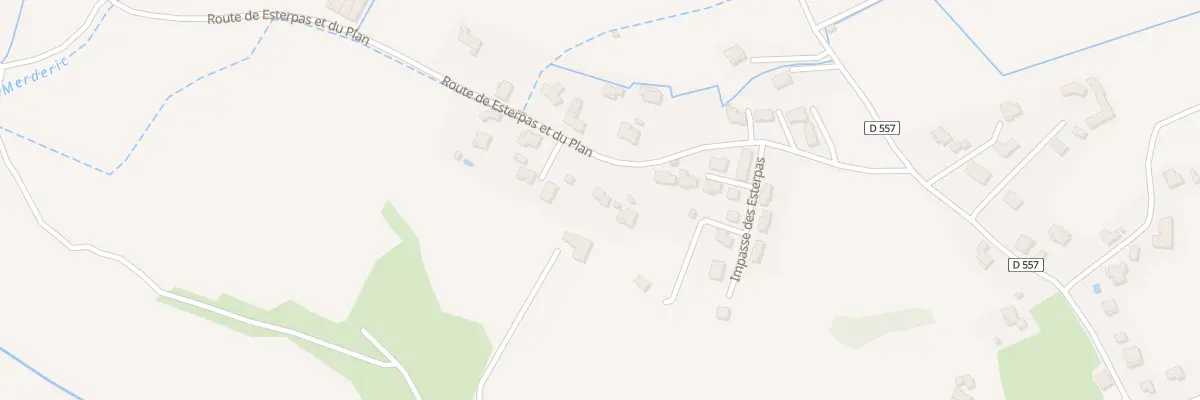 Plan du 7063 Les Esterpas à La Javie