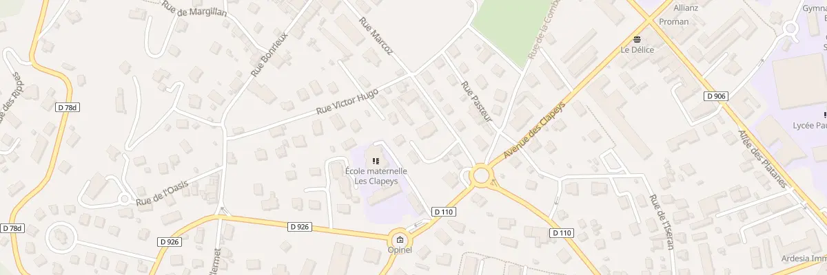 Plan du 230 Rue Marcoz à Saint-Jean-de-Maurienne