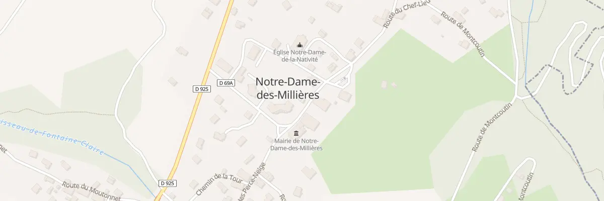 Plan du 5178 La Tour à Notre-Dame-des-Millières