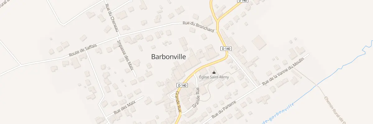Plan du 27 Grande Rue à Barbonville
