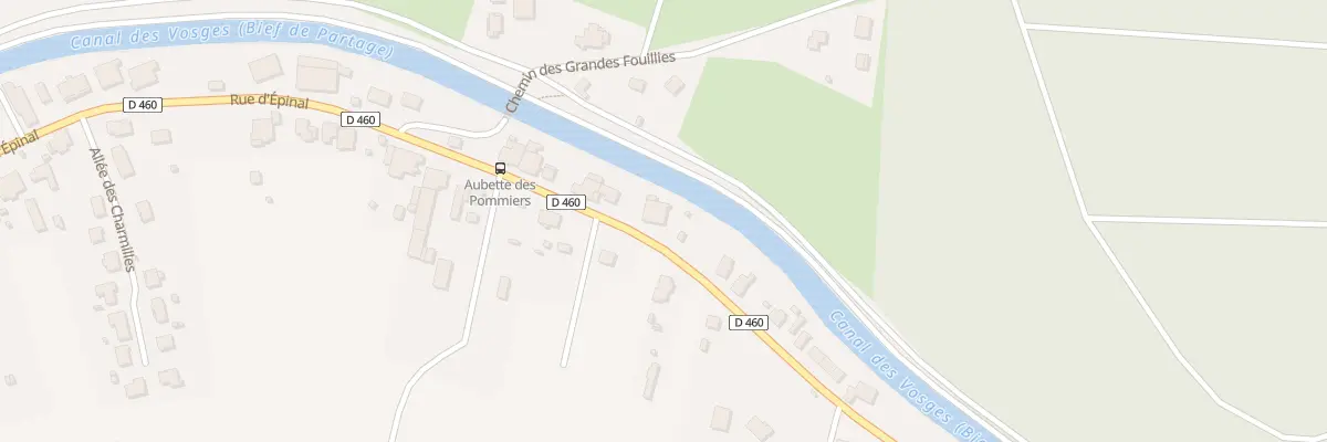 Plan du 685 Rue d’Épinal à Chaumousey