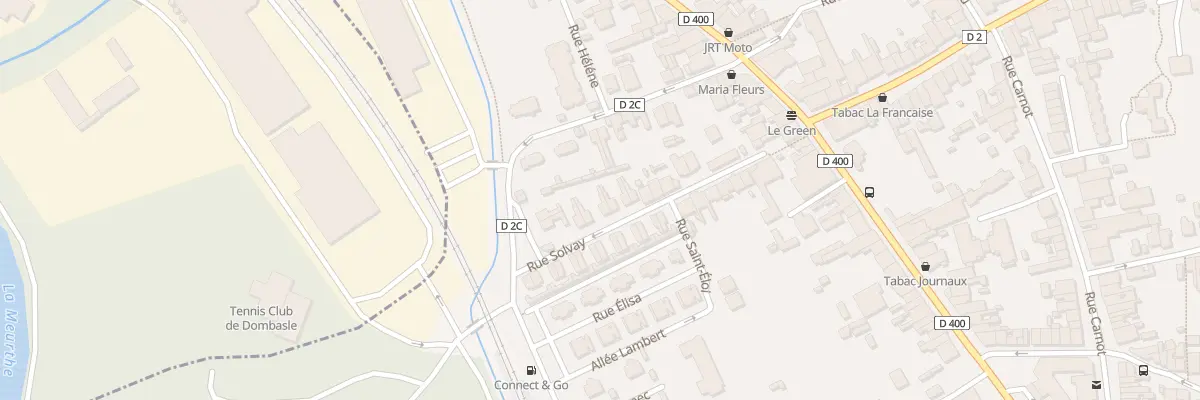 Plan du 22 Rue Solvay à Dombasle-sur-Meurthe