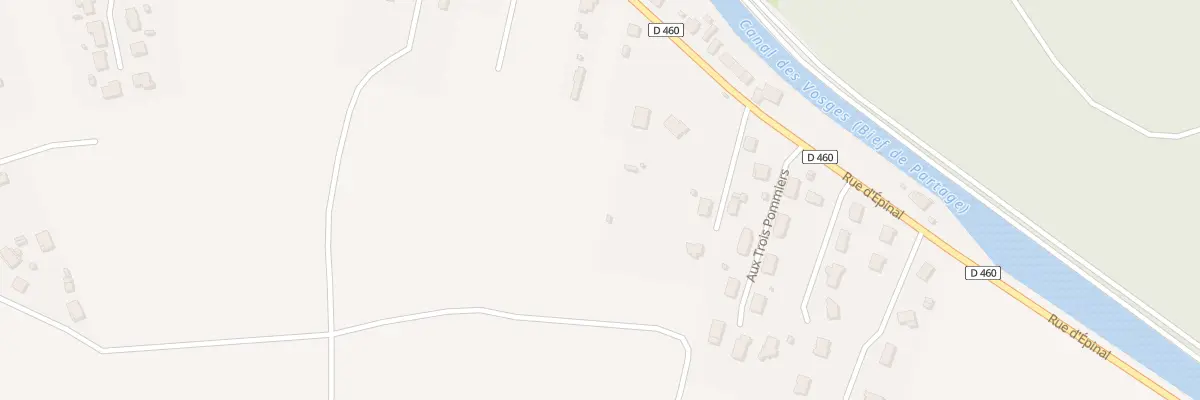 Plan du 768 Rue d’Épinal à Chaumousey