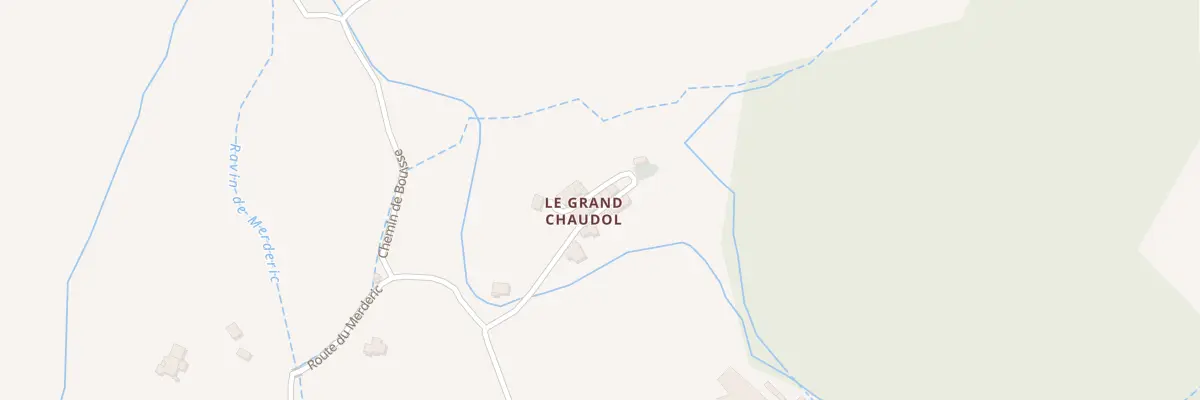 Plan du 5006 Chaudol à La Javie