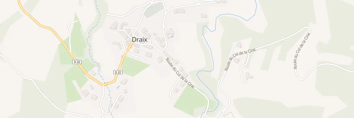 Plan du 5018A Pre Neuf à Draix