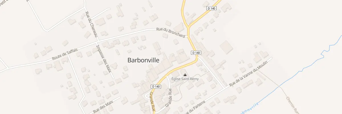 Plan du 31 Grande Rue à Barbonville