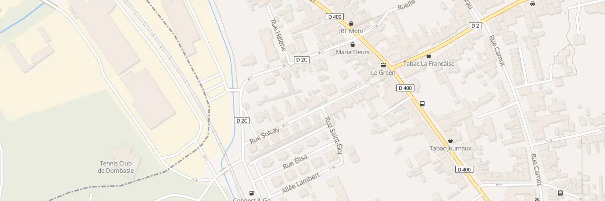Plan du 16 Rue Solvay à Dombasle-sur-Meurthe