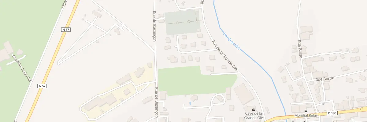 Plan du 5 Imp Mérovée à Doubs