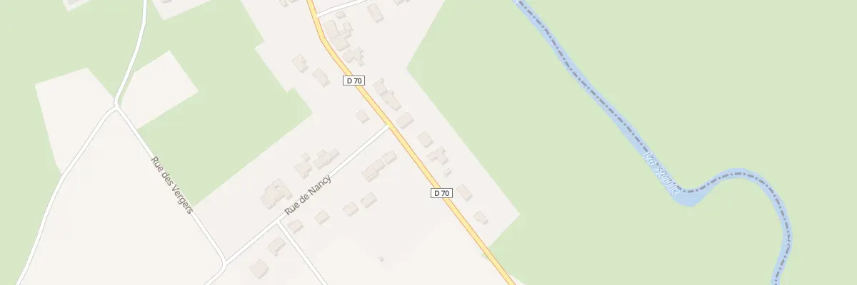 Plan du 53 Rue Principale Cd 70 à Bey-sur-Seille