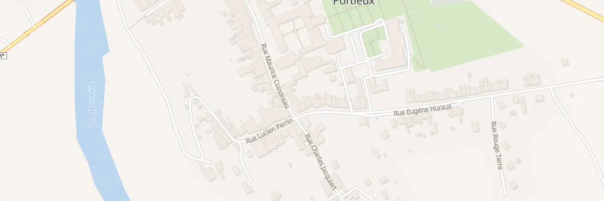 Plan du 5 Rue Eugéne Huraux à Portieux