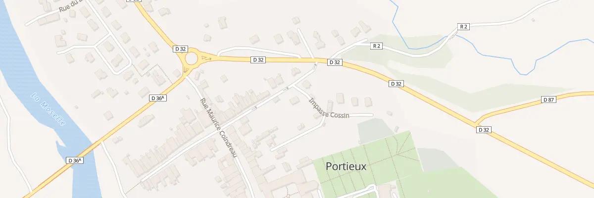 Plan du 4 Rue Roger Cossin à Portieux