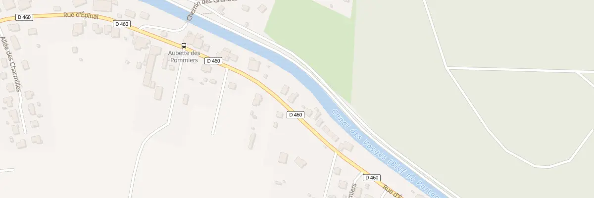 Plan du 763 Rue d’Épinal à Chaumousey