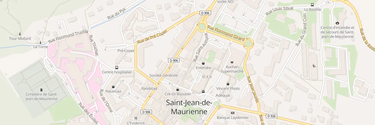Plan du 26 Rue Joseph Perret à Saint-Jean-de-Maurienne