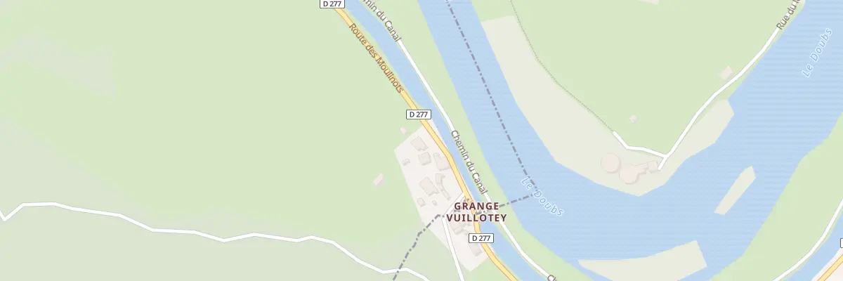 Plan du 5022 La Grange Vuillotey à Esnans