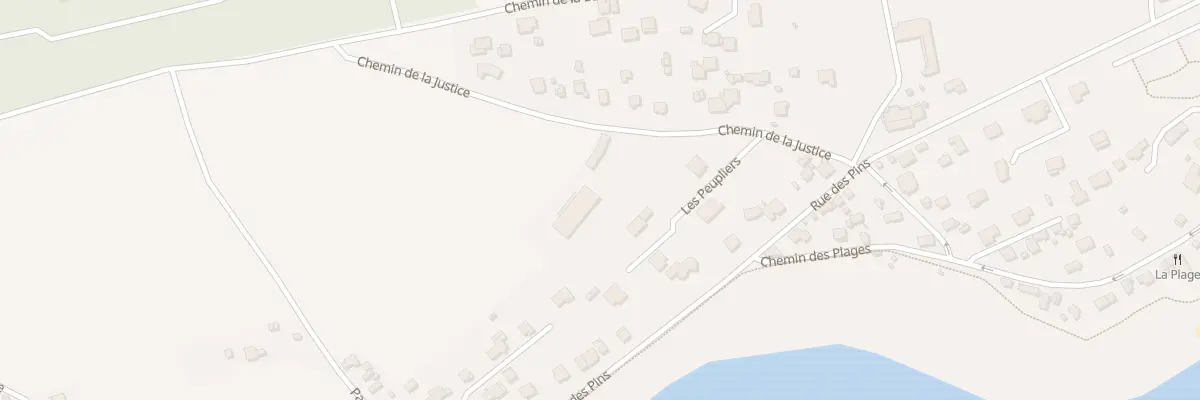 Plan du 287 Che de la Justice à Chaumousey
