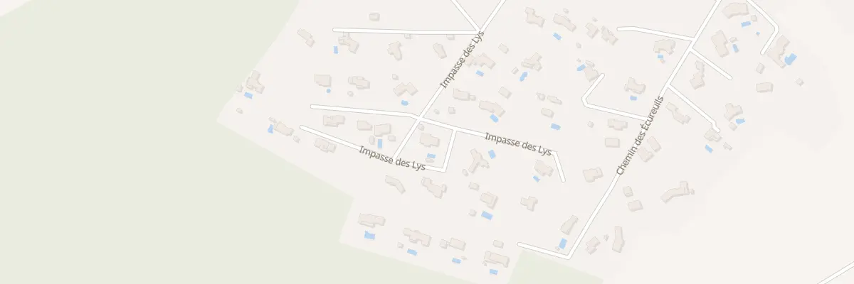Plan du 9004 Che des Écureuils au Cannet-des-Maures