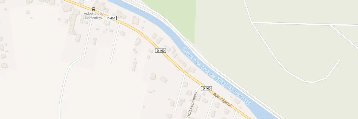 Plan du 841 Rue d’Épinal à Chaumousey