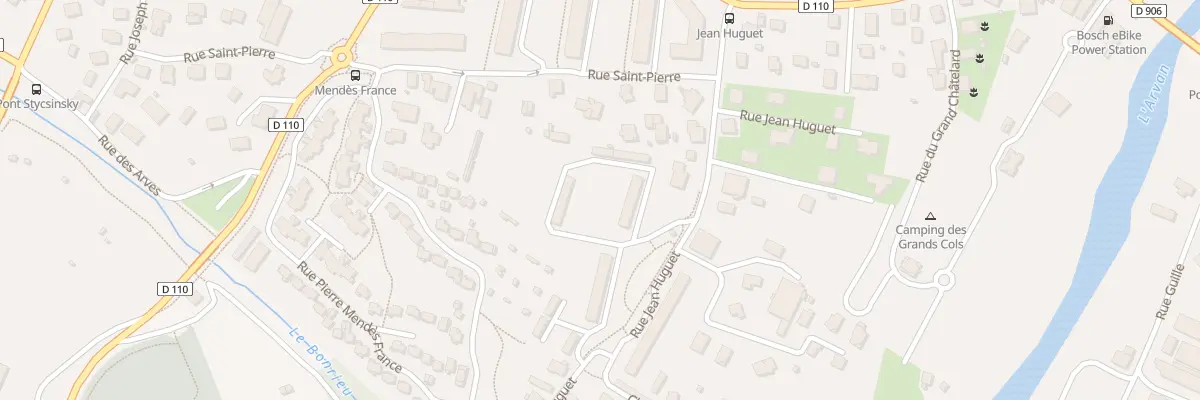 Plan du 9014 Rue Jean Huguet à Saint-Jean-de-Maurienne