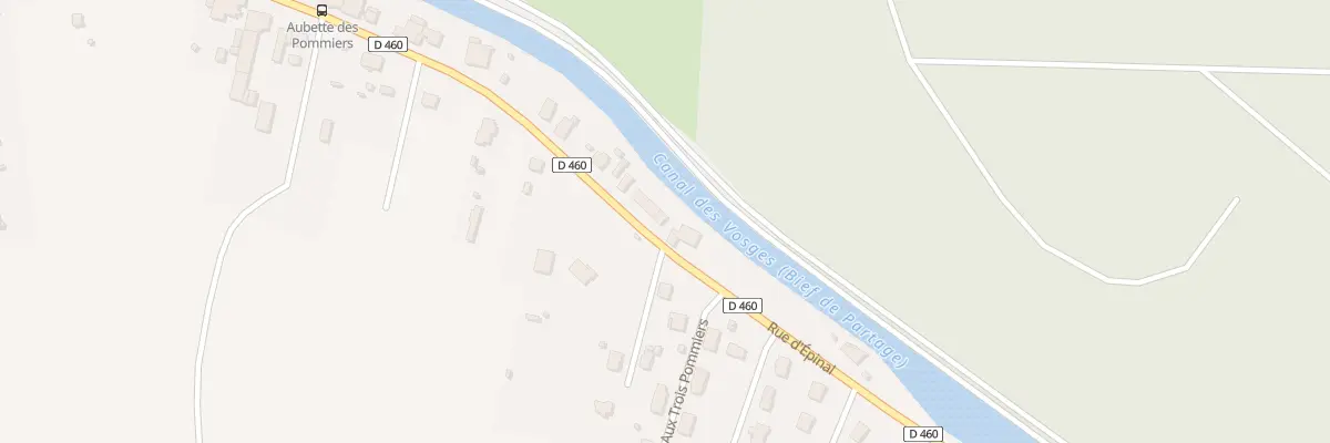 Plan du 861 Rue d’Épinal à Chaumousey