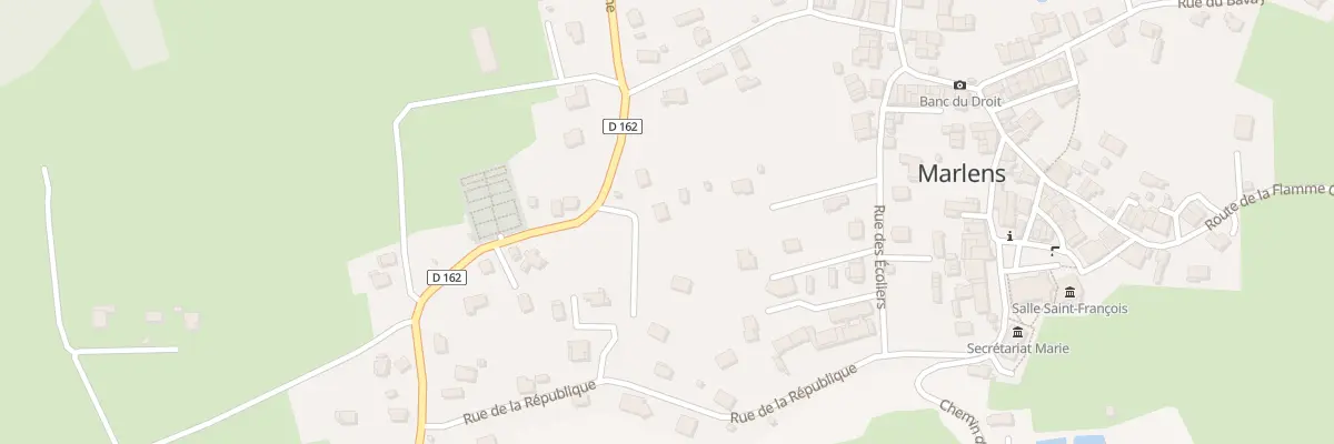 Plan du 1136 Rte de la Flamme Olympique à Val de Chaise