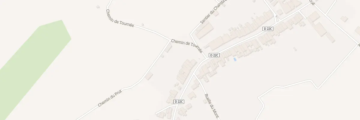 Plan du 44 Rue du Mont à Villacourt